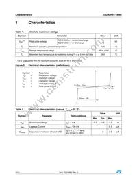 ESDARF01-1BM2 Datasheet Page 2