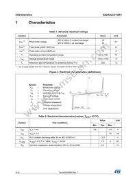 ESDAULC45-1BF4 Datasheet Page 2