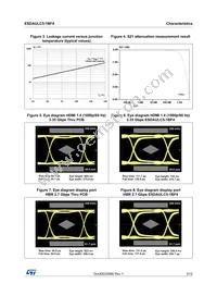 ESDAULC45-1BF4 Datasheet Page 3