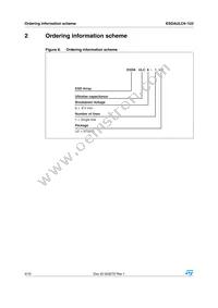 ESDAULC6-1U2 Datasheet Page 4