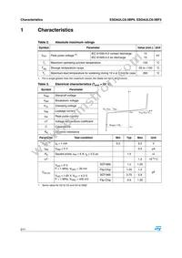 ESDAULC6-3BF2 Datasheet Page 2