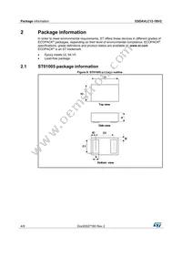 ESDAVLC12-1BV2 Datasheet Page 4