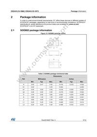 ESDAVLC8-1BT2 Datasheet Page 5