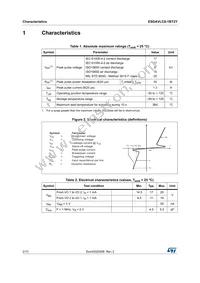 ESDAVLC8-1BT2Y Datasheet Page 2