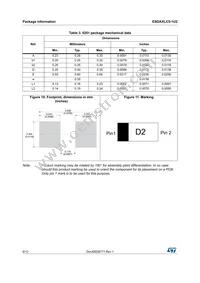 ESDAXLC5-1U2 Datasheet Page 6