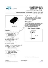 ESDCAN24-2BLY Datasheet Cover