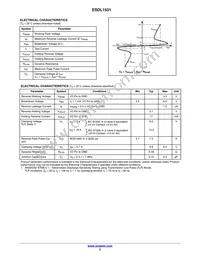 ESDL1531MX4T5G Datasheet Page 2