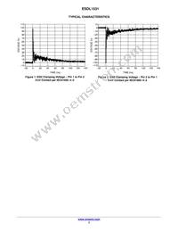 ESDL1531MX4T5G Datasheet Page 3