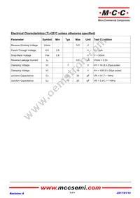 ESDLC3V3L-TP Datasheet Page 2