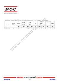 ESDLC5V0M5-TP Datasheet Page 2