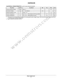 ESDR0544MDMR4G Datasheet Page 2