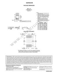 ESDR0544MDMR4G Datasheet Page 3