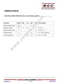 ESDSLC16VLB-TP Datasheet Page 2