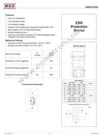 ESDSLC5V0L-TP Datasheet Cover