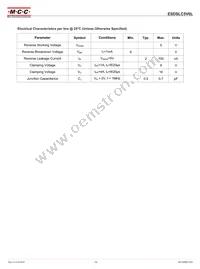 ESDSLC5V0L-TP Datasheet Page 2