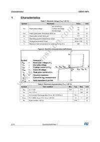 ESDV5-1BF4 Datasheet Page 2