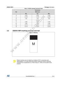 ESDV5-1BF4 Datasheet Page 5