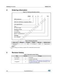 ESDZL5-1F4 Datasheet Page 8