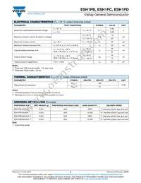 ESH1PDHE3/84A Datasheet Page 2