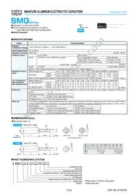 ESMG451ELL121MQ40S Datasheet Cover