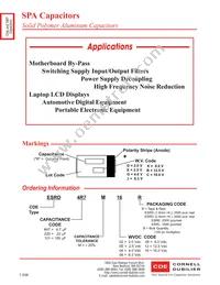 ESRD8R2M16B Datasheet Page 2