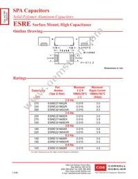 ESRD8R2M16B Datasheet Page 4