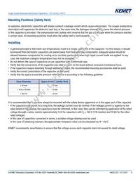 EST108M035AL4AA Datasheet Page 9