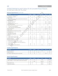 ESTW015A0A41-SZ Datasheet Page 3