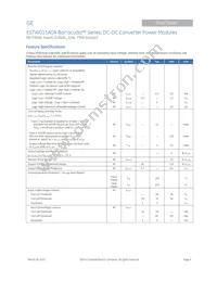 ESTW015A0A41-SZ Datasheet Page 4