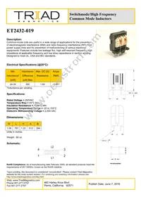 ET2432-019 Datasheet Cover