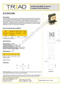 ET3542-056 Datasheet Cover