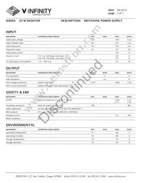 ETS050400U-P6N-ET Datasheet Page 2