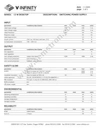 ETS240050SUDC-P5P-KH Datasheet Page 2