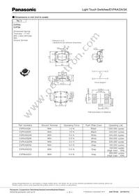EVP-AA702W Datasheet Page 3