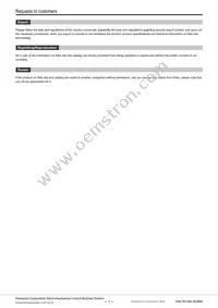 EVP-BFAC1A000 Datasheet Page 7