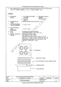 EVQ-V6A00609B Datasheet Page 6