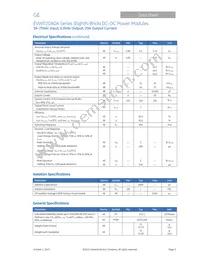 EVW020A0A41-SZ Datasheet Page 3