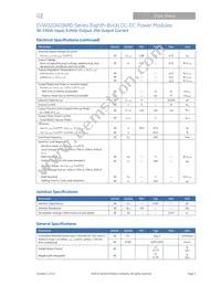 EVW020A0S6R041Z Datasheet Page 3