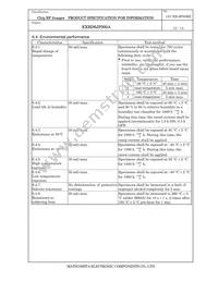 EXB-D6JP000A Datasheet Page 5