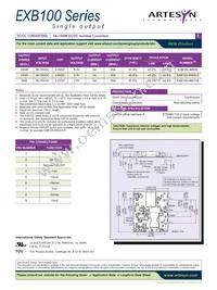 EXB100-48S3V3 Datasheet Page 2