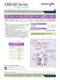 EXB100-48S3V3-RJ Datasheet Page 2