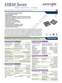 EXB30-48D05-3V3J Datasheet Cover