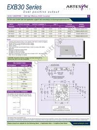 EXB30-48D3V3-2V5 Datasheet Page 2
