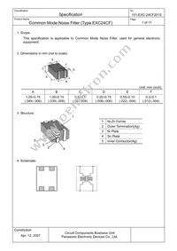 EXC-24CF900U Datasheet Page 2