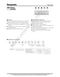 EXC-EMT103DT Datasheet Cover