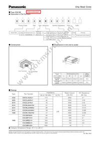 EXC-ML45A910H Datasheet Page 3