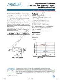 EY1602SI-ADJ Datasheet Cover