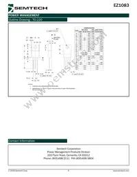 EZ1083CT-3.3 Datasheet Page 5