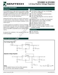 EZ1086CT-3.3T Datasheet Cover