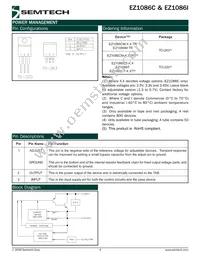 EZ1086CT-3.3T Datasheet Page 4